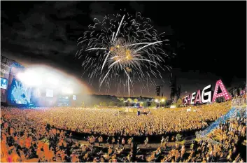  ?? PHOTO TIRÉE DE LA PAGE FACEBOOK D’OSHEAGA ?? Société du Parc-Jean-Drapeau et Groupe CH n’ont pas voulu révéler le montant que paie evenko pour la location du parc dans le cadre du festival Osheaga, notamment.