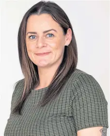  ?? ?? NEW RECRUIT: Vikki Manson is senior policy officer at HfS.