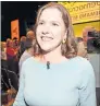  ??  ?? Jo Swinson after her speech last week