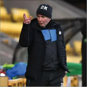  ??  ?? Livingston manager David Martindale wants to make the West Lothian club’s supporters proud on Sunday