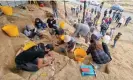  ?? ?? The dig site near Orozmani. Photograph: David Chkhikvish­vili/Reuters