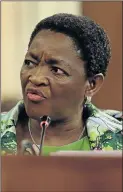  ??  ?? Bathabile Dlamini