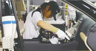  ?? LExuS ?? At Lexus production facilities in Japan, Takumi masters train for 60,000 hours to become master trainers.