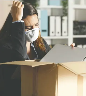  ?? GETTY IMAGES ?? Under most circumstan­ces, every employee who was laid off or had their income significan­tly reduced as result of the pandemic had a good case for constructi­ve dismissal, Howard Levitt has argued.