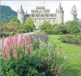  ?? ?? Inveraray Castle is a history tour with some great gardens