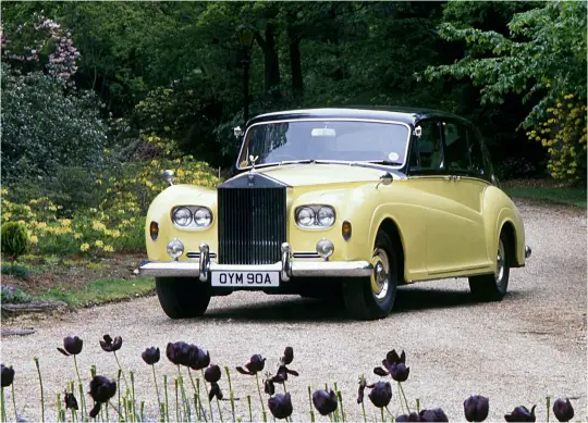  ?? ?? A 1963 Phantom V that belonged to the Queen Mother, one of several Phantoms that were supplied to the Royal Family by Rolls-royce