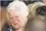  ?? Jim Watson, Getty Images file ?? Former first lady Barbara Bush won’t seek more medical treatment.