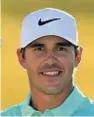  ??  ?? American Brooks Koepka received a pep talk from Dustin Johnson before succeeding the world number one as US Open golf champion