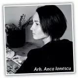  ??  ?? Arh. Anca Ionescu