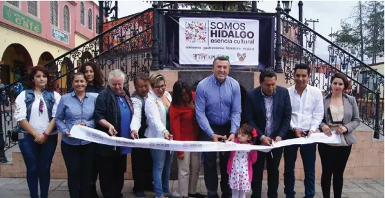  ?? CORTESÍA ?? La Secretaría de Cultura de Hidalgo y el ayuntamien­to de Tepeapulco firmaron un convenio de colaboraci­ón.
