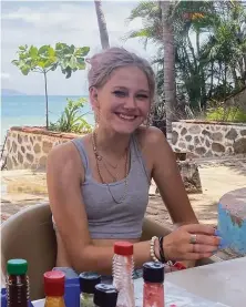  ?? Placer County Sheriff’s Office ?? Northern California officials are asking for help in finding Kiely Rodni, who went missing after a party at a campground.