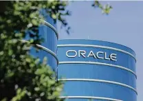  ?? Associated Press file photo ?? Tech giant Oracle announced this month that it will move its headquarte­rs from Silicon Valley to Austin.