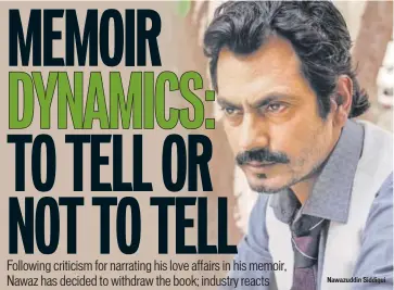  ??  ?? Nawazuddin Siddiqui