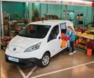  ??  ?? Le nouveau e-NV200, ici en version VP Evalia, affiche une autonomie supérieure.