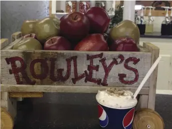  ??  ?? Shakes at Rowley’s Red Barn in Santaquin are made with homemade ice cream.