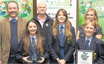  ?? ?? The overall winning schools included, clockwise from above, Sir Roger Manwood’s, Maidstone’s School of Science & Technology plus West Malling Primary