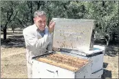  ?? CASEY TOLAN — STAFF PHOTOGRAPH­ER ?? Michael Eggman is a beekeeper and another Democratic candidate in the Central Valley’s 10th Congressio­nal district.