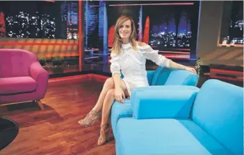  ??  ?? La conductora de Canal 13, Diana Bolocco.