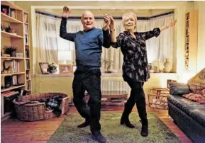  ?? ?? „Mit Herz und Hund“: Dave Johns und Alison Steadman.