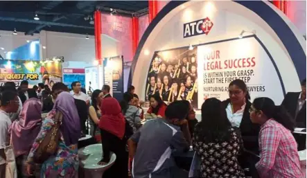  ??  ?? ATC has positioned itself as a premier institutio­n to study for a law degree.