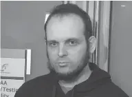  ?? AFP / CBC NEWS ?? Freed Canadian hostage Joshua Boyle giving an interview on his arrival at Pearson Airport on Oct. 14.