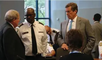  ?? JENNIFER PAGLIARO/TORONTO STAR ?? The SIU heard “a very different version of the events” around Dafonte Miller’s beating, Chief Mark Saunders said.