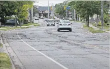  ?? JULIE JOCSAK THE ST. CATHARINES STANDARD ?? Pelham Road in St. Catharines has claimed the title of the third worst road in Niagara according to voters in CAA’s 15th Worst Roads campaign.