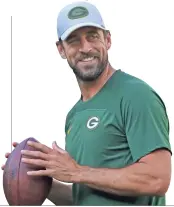  ?? ADAM WESLEY / USA TODAY NETWORK-WISCONSIN ?? Aaron Rodgers missed seven games last year due to a broken collarbone. He threw for 1,675 yards and 16 touchdown with six intercepti­ons.