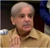  ??  ?? Shahbaz Sharif