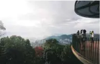  ?? BERNAMAPIX ?? Scenic spots like Penang Hill are an important ingredient for happy cities.