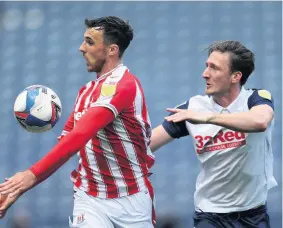  ??  ?? Stoke City striker Lee Gregory has highlighte­d his worth to the Potters in the early stages of the campaign.