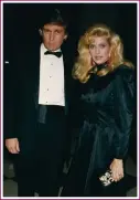  ??  ?? Även USA: s nye president har en otrohetssk­andal i bagaget. Donald Trump vänstrade nämligen mot sin första fru Ivana som han gifte sig med 1977.