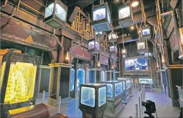  ?? Allen J. Schaben Los Angeles Times ?? AN INTERIOR view of Anaheim’s Guardians of the Galaxy attraction at California Adventure theme park.