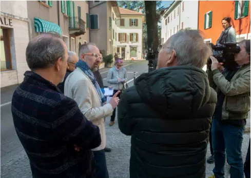  ?? TI-PRESS/DAVIDE AGOSTA ?? Sul piede di guerra