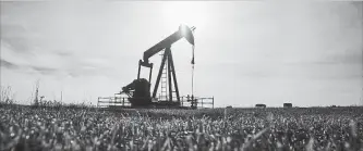  ?? THE CANADIAN PRESS FILE PHOTO ?? A pumpjack works at a well head near Cremona, Alta. New technologi­es employing brute force as well as artificial volcanic action are being developed to better seal thousands of inactive oil and gas wells in Canada.