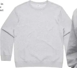  ??  ?? AS Colour Premium crew sweatshirt, $55
Surplus track pants, $55