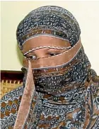  ??  ?? Asia Bibi