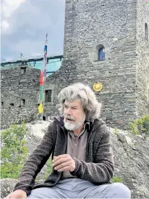  ??  ?? Die Bergsteige­rlegende Reinhold Messner will seine Bergmuseen in Südtirol vorerst nicht öffnen, weil es an Touristen mangelt: „Weltjourna­l +“, 23.05 Uhr, ORF 2.