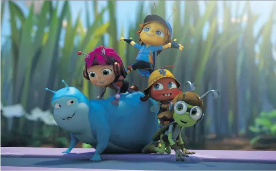  ?? NETFLIX ?? Vancouver-based Atomic Cartoons worked with Netflix to produce Beat Bugs, a lively blend of 3D animation and classics from John Lennon and Paul McCartney’s Beatles catalogue.