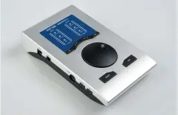  ??  ?? Das hochwertig­e USB- Audio- Interface Babyface PRO von der deutschen Firma RME stellt alle Audio- Schnittste­llen zur Verfügung.