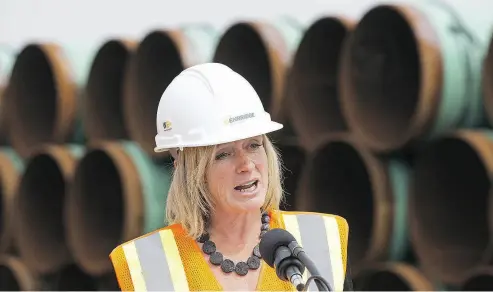  ?? DAVID BLOOM / POSTMEDIA NEWS FILES ?? Although there were horrid effects in some locations, Alberta Premier Rachel Notley’s NDP government embraced carbon taxation in an intelligen­t way, from a strictly economic standpoint, Colby Cosh writes.