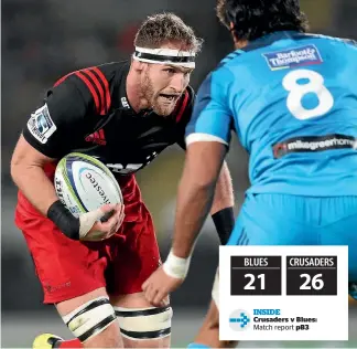  ?? GETTY IMAGES ?? Kieran Read: The vastly experience­d Crusaders and All Blacks No 8 has long been earmarked as Richie McCaw’s heir apparent as captain.