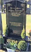  ??  ?? Lasting legacy
A headstone is a way to remember your loved one