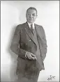  ?? CONTRIBUTE­D BY LIBRARY OF CONGRESS ?? Bert Williams (1874-1922), a Bahamian-American famous for being a vaudeville entertaine­r, is shown in January 1922, only two months before his death.