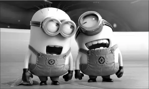  ?? — Photo by The Associated Press/universal Pictures ?? This film publicity image released by Universal Pictures shows the minion characters in “Despicable Me 2.”