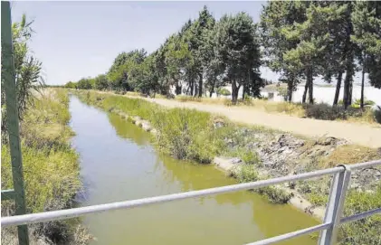  ?? EL PERIÓDICO ?? Acequia del Canal de Lobón, en una imagen de archivo.