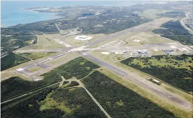  ?? Archivo ?? El aeropuerto de Roosevelt Roads en Ceiba cuenta con la segunda pista más larga del Caribe, con 11,000 pies.