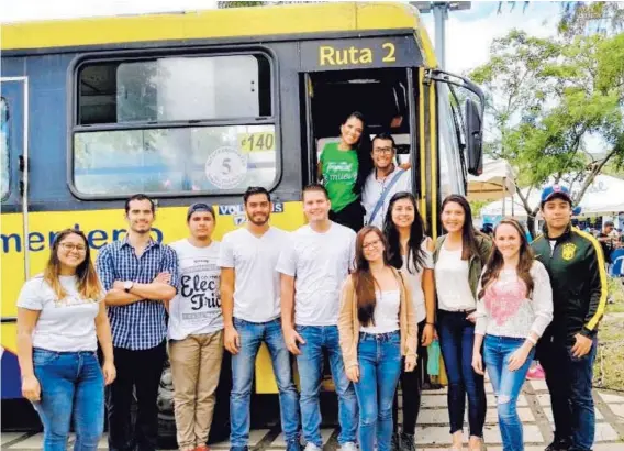  ?? JUAN CARLOS OCAMPO PARA LN. ?? Los jóvenes son alumnos de la carrera de Ingeniería en Producción Industrial del Instituto Tecnológic­o de Costa Rica.