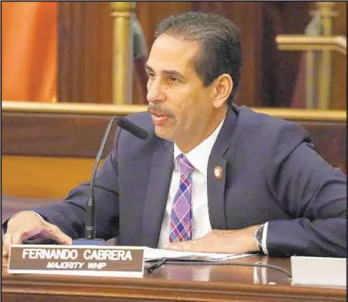  ?? JEFFERSON SIEGEL/NEW YORK DAILY NEWS ?? Bronx City Councilman Fernando Cabrera’s son and other members of the pol’s congregati­on tested positive for the coronaviru­s.