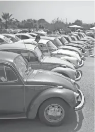  ?? ODED BALILTY/AP ?? Volkswagen is halting production of the last version of its Beetle model. The vehicle has symbolized many things over a history spanning eight decades since 1938.